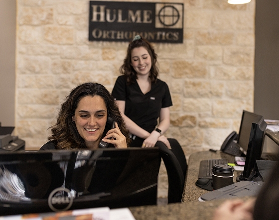 Some of our staff at Hulme Orthodontics in Westwood Center